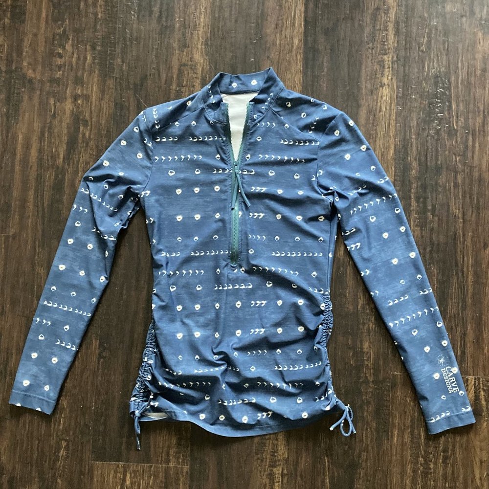 Carve Designs Cruz Rashguard Size Small